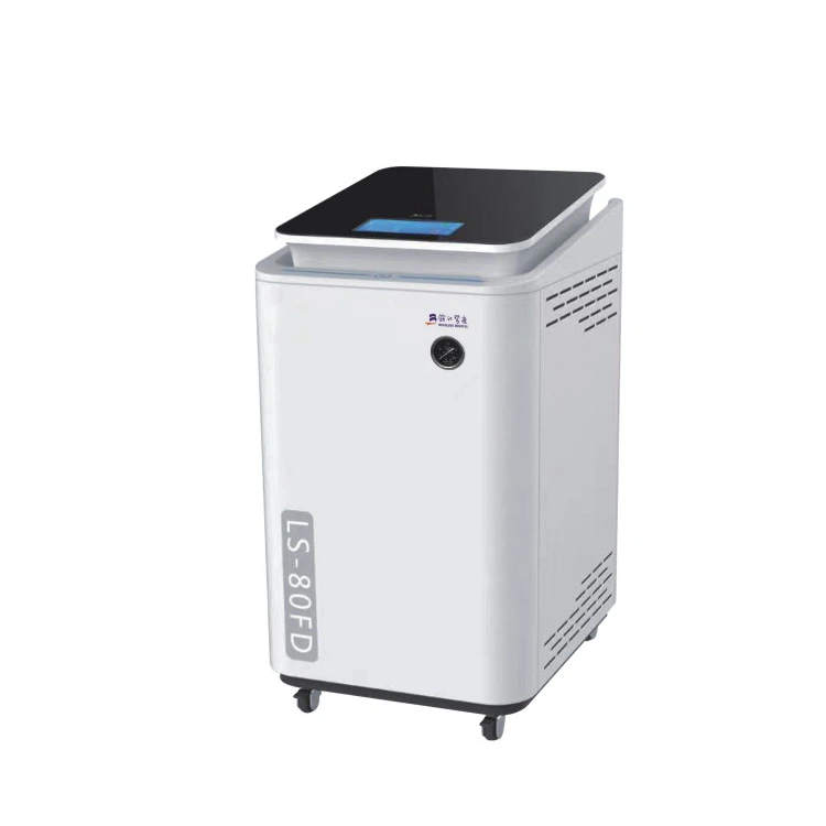 Sterilizzatore a vapore a pressione verticale Flip-top automatico