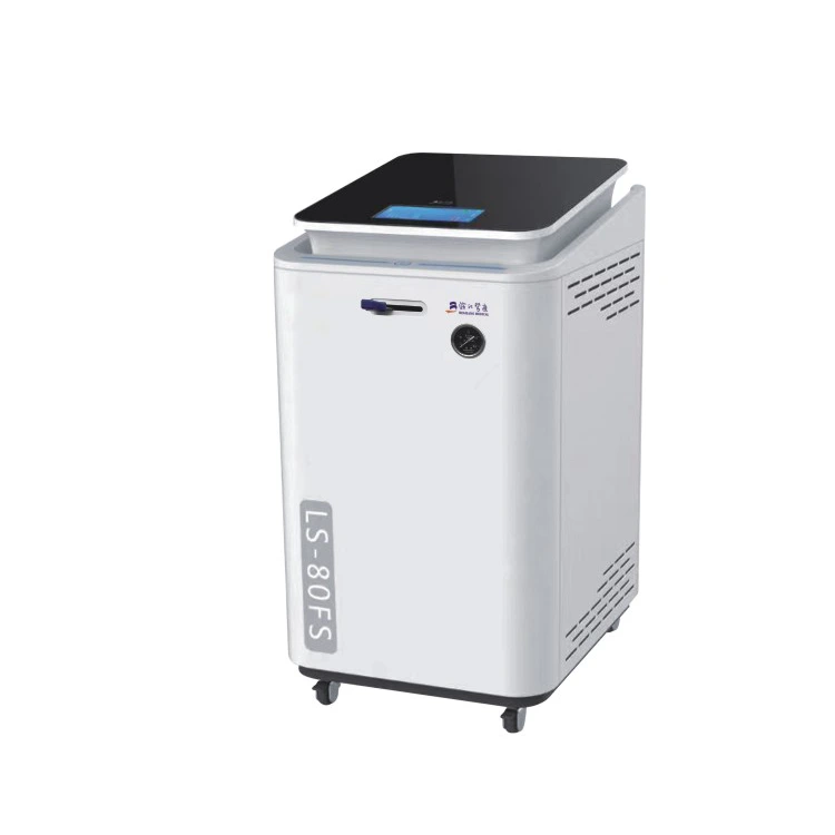 Sterilizzatore a vapore a pressione verticale manuale con coperchio ribaltabile